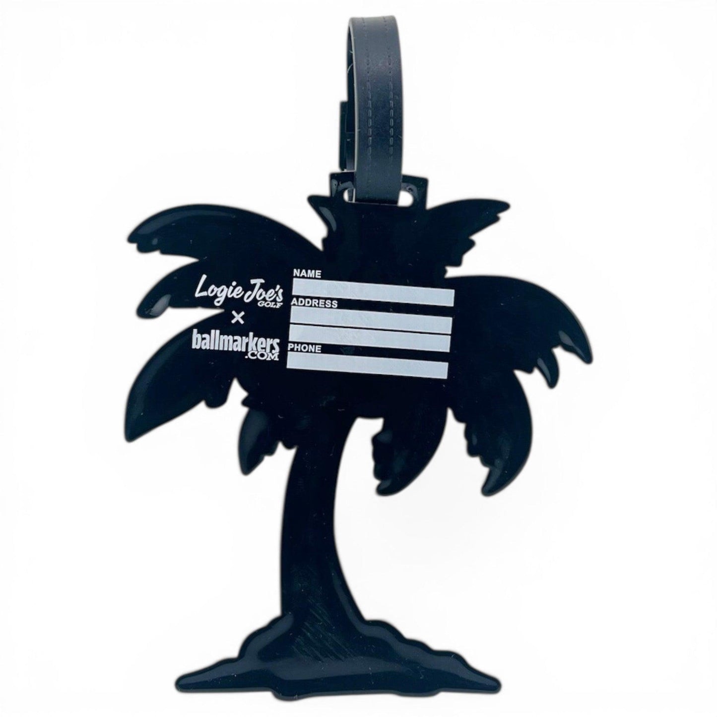 Fairway Palms Clip-On Tag | Multi-Use Bag Tag, Travel Tag, Golf Accessory