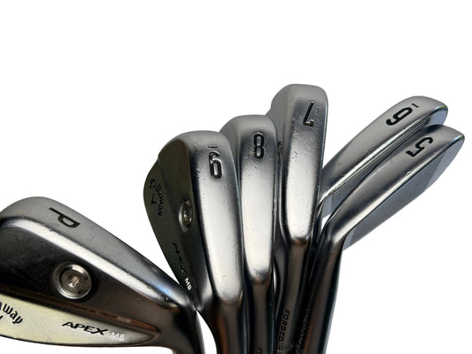 Callaway Apex MB 2021 Irons 5-PW NS Pro Modus 3 Tour 120 Stiff Flex RH (Used)