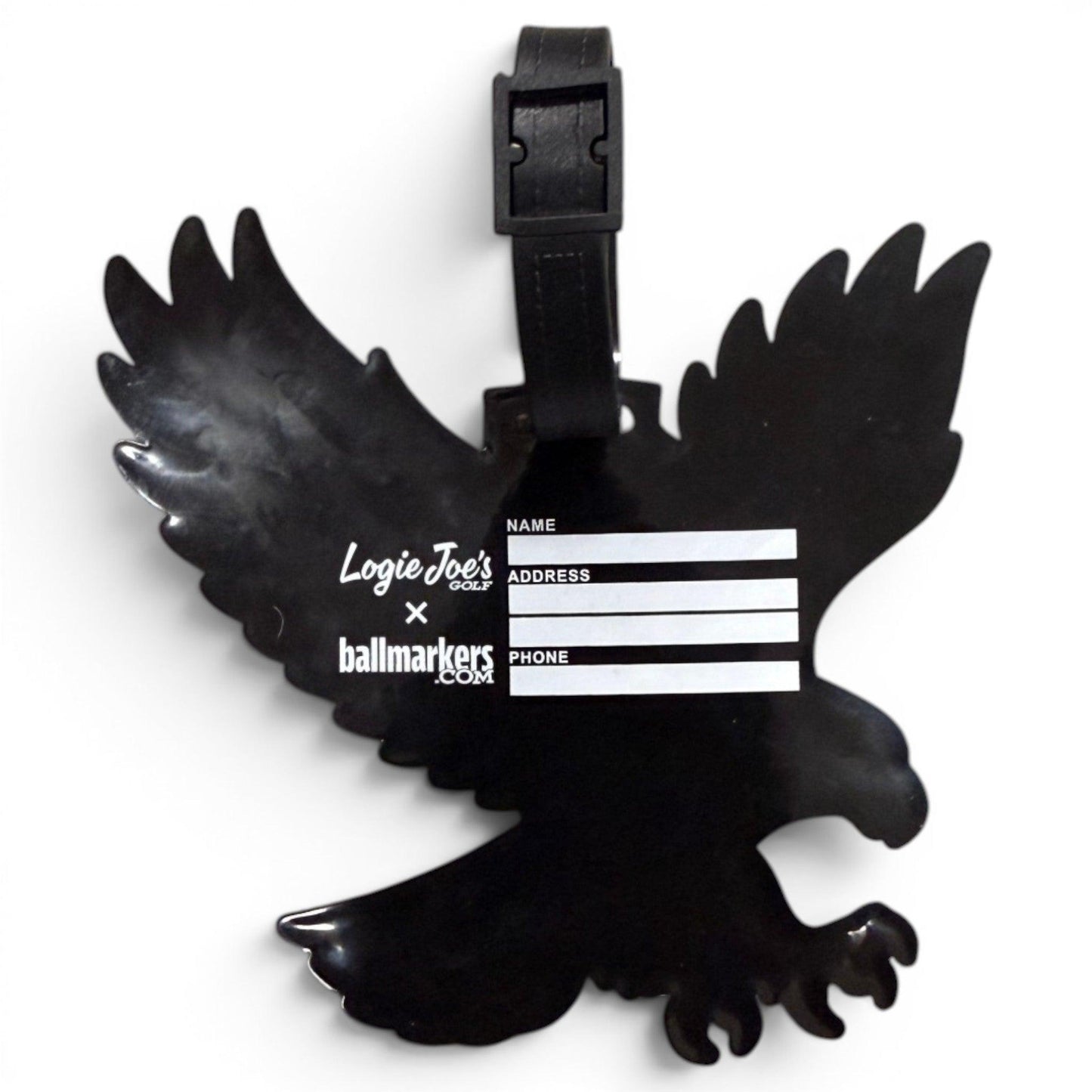 Freedom Flight Clip-On Tag | Multi-Use Bag Tag, Travel Tag, Golf Accessory | Eagle