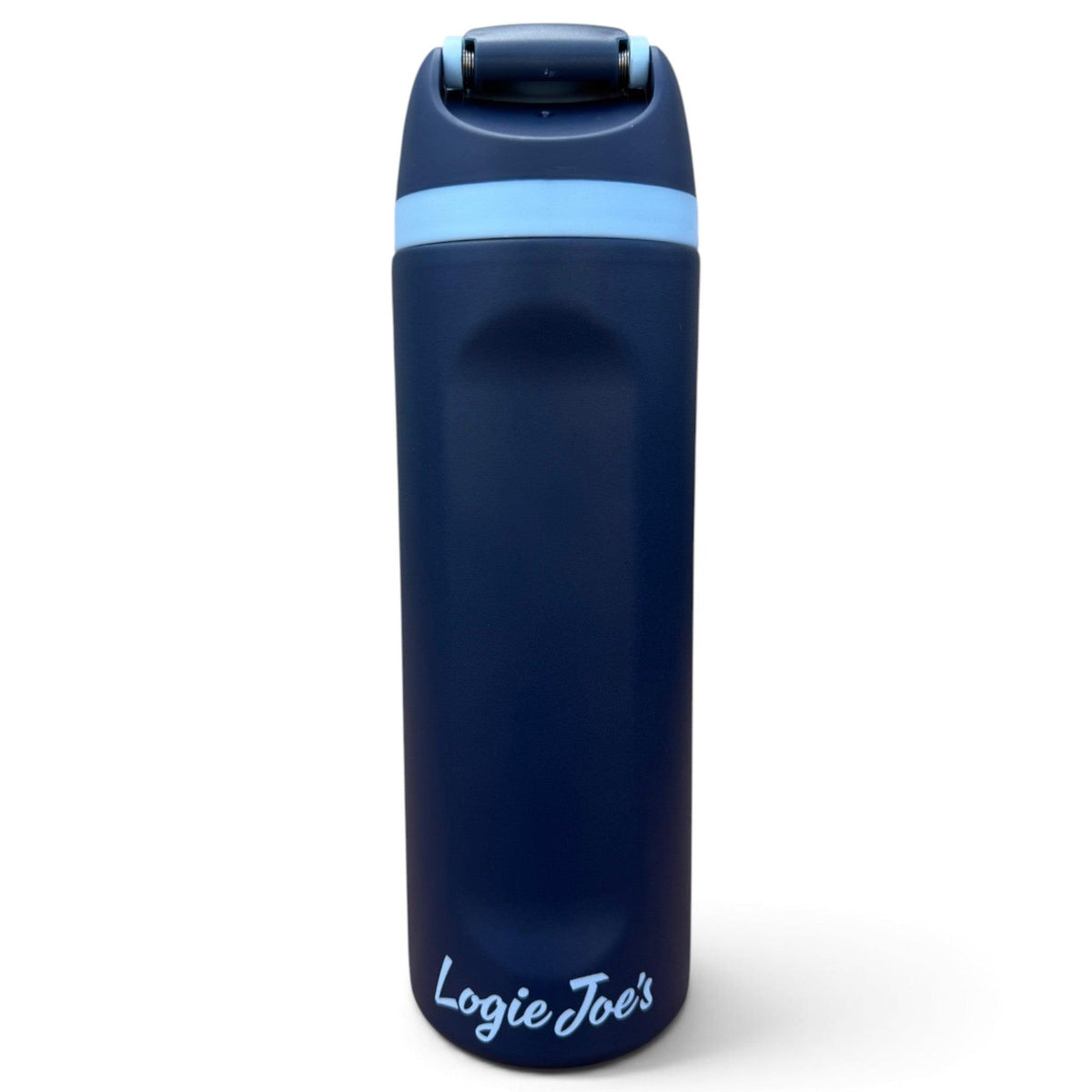 Great Blue Heron Hydration Bottle | 24oz Insulated Stainless Steel | Flip Straw Lid w/ Handle