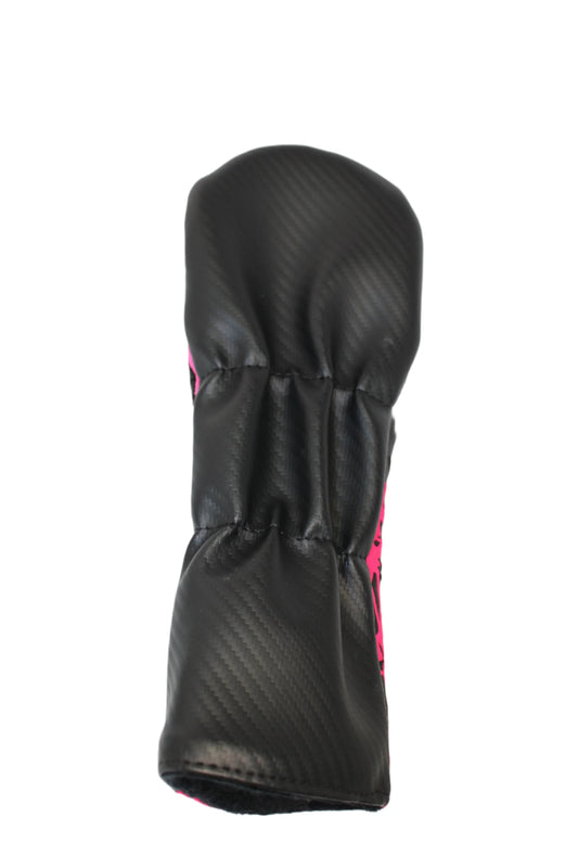 Swag Golf - Yeti 5.0 Pink/Black Fairway Wood Headcover *opened, no bag* - GOLF LEAGUE