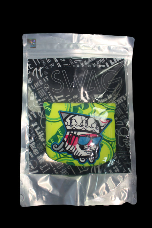 Swag Golf - Recycled King Green/Pink/Blue Mallet Putter Headcover - GOLF LEAGUE