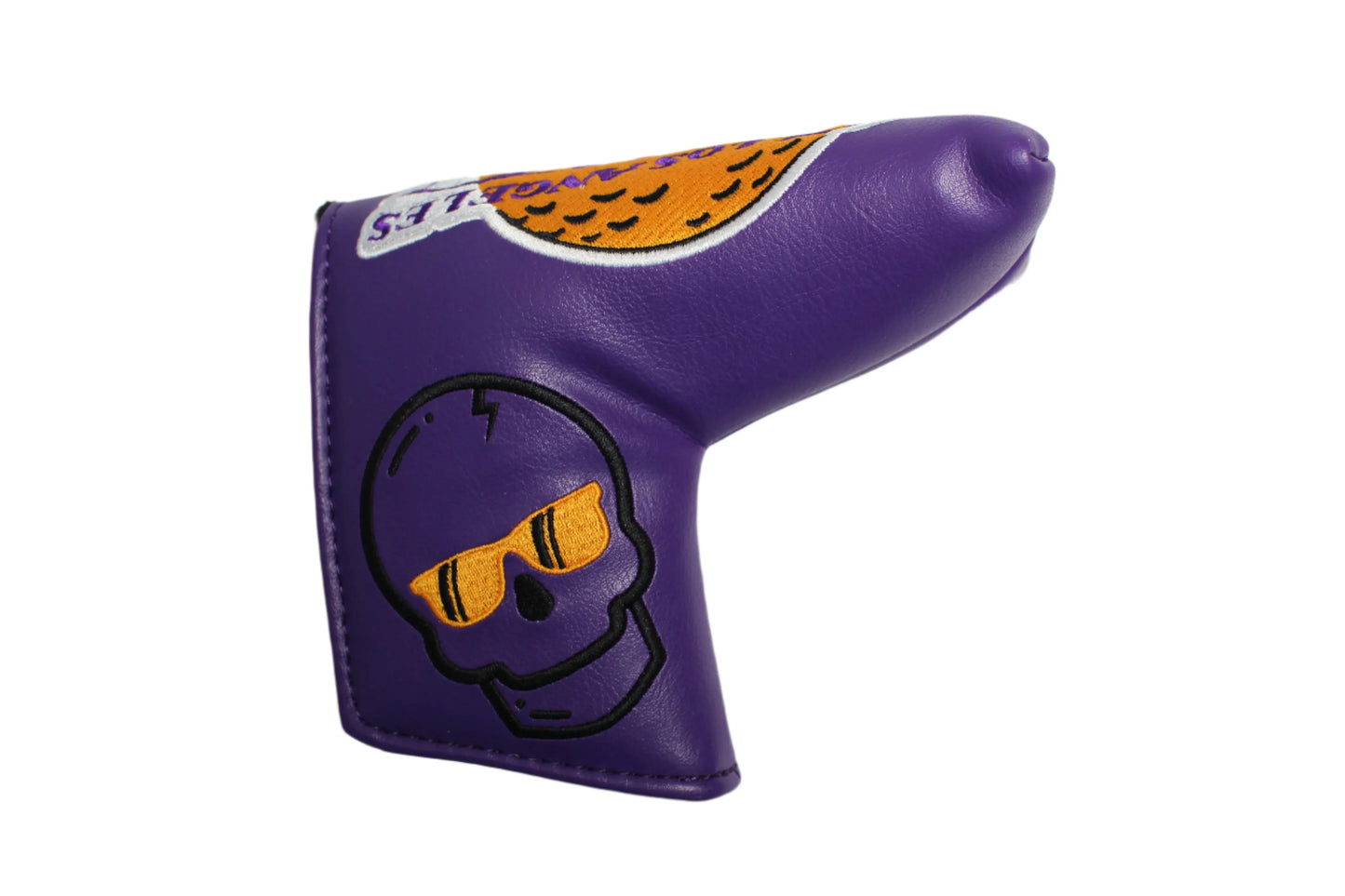 Swag Golf - LA Swag Purple (Lakers) VERY RARE *opened* Blade Putter Headcover - GOLF LEAGUE