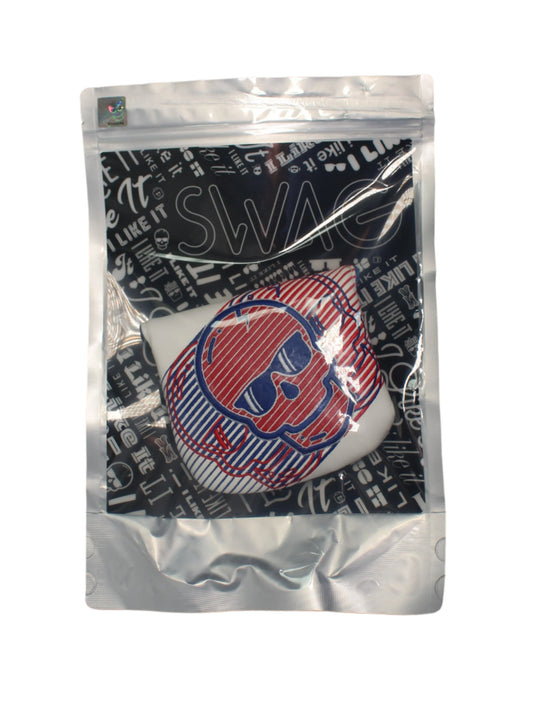 Swag Golf - Red/White/Blue Skull Mallet Putter Headcover - GOLF LEAGUE
