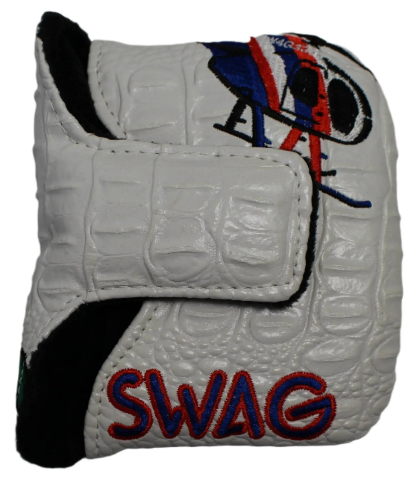 Swag Golf - Private Investigator (Magnum PI) 2.0 White Mallet Putter Headcover *opened, no bag* - GOLF LEAGUE