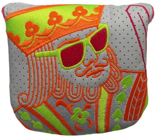 Swag Golf - Orange & Bolt King Mallet Putter Headcover *opened, no bag* - GOLF LEAGUE