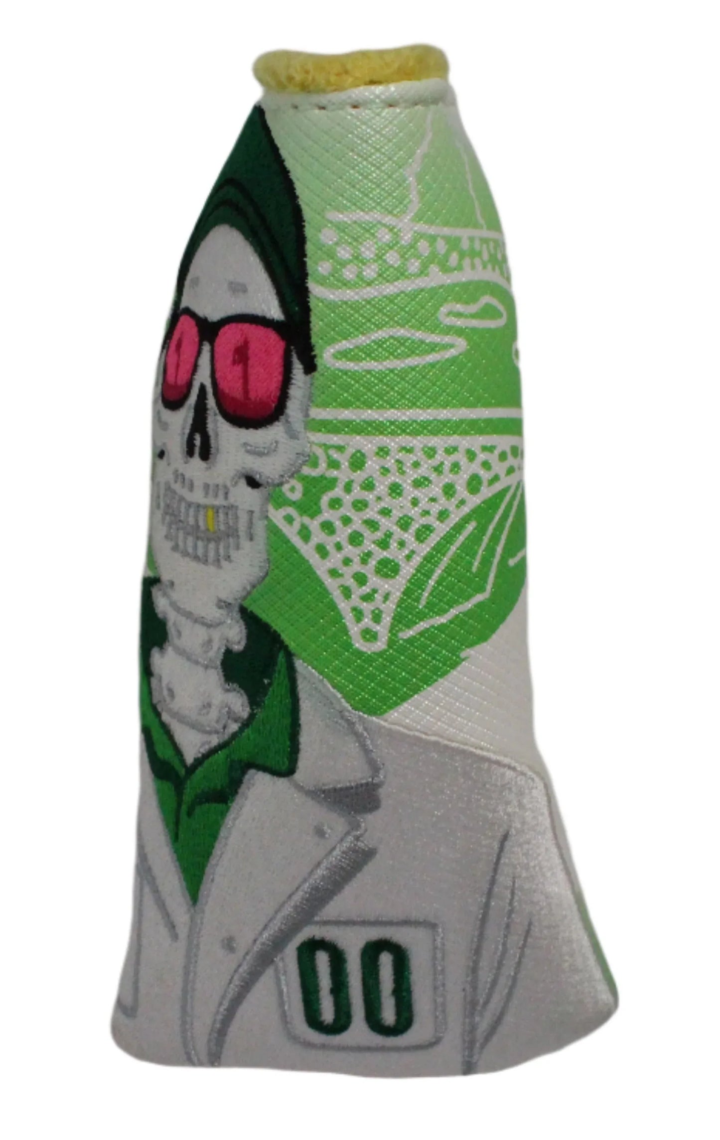 Swag Golf - Caddie Skull Blade Putter Headcover *opened, no bag* - GOLF LEAGUE