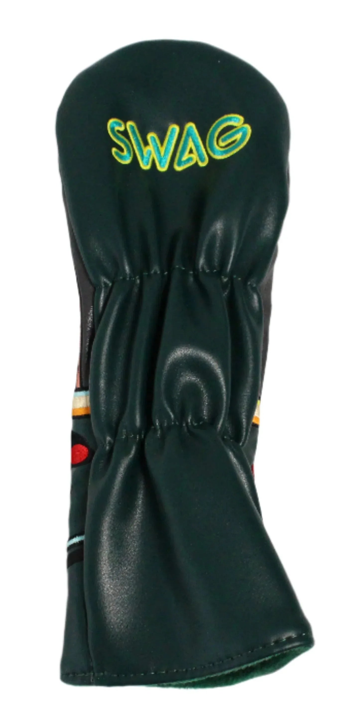 Swag Golf - Neon Green/Yellow "Game Over" Stacked Skulls Fairway Wood Headcover *opened, no bag* - GOLF LEAGUE