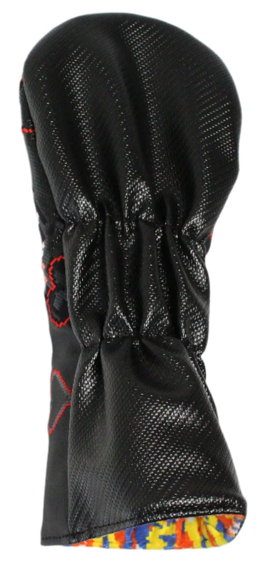 Swag Golf - 8-Bit King Red/Black Driver Headcover *opened, no bag* - GOLF LEAGUE