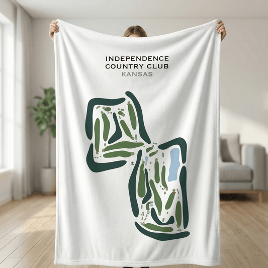 Independence Country Club, Kansas - Printed Golf Courses