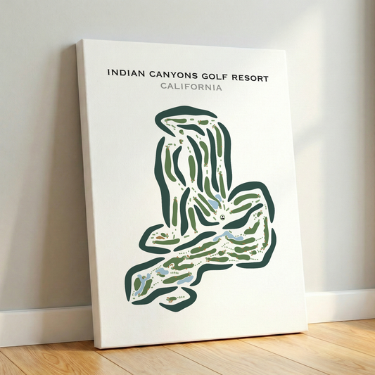 Indian Canyons Golf Resort, California - Printed Golf Courses