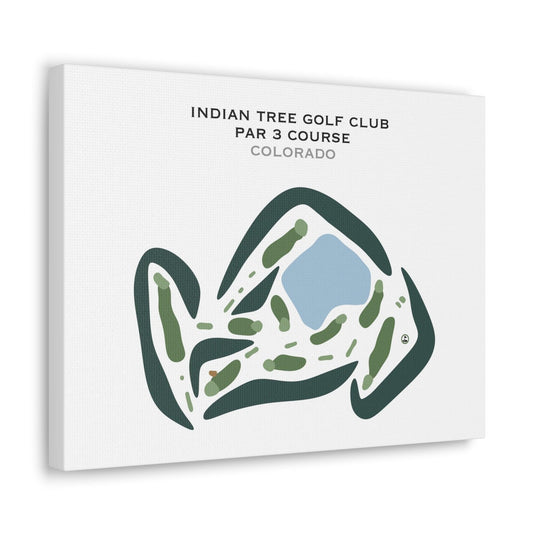Indian Tree Golf Club - Par-3 Course, Colorado - Printed Golf Courses