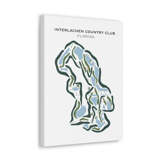 Interlachen Country Club, Florida - Printed Golf Courses