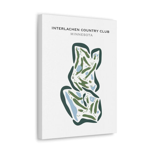 Interlachen Country Club, Minnesota - Printed Golf Courses