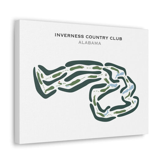 Inverness Country Club, Alabama - Printed Golf Courses