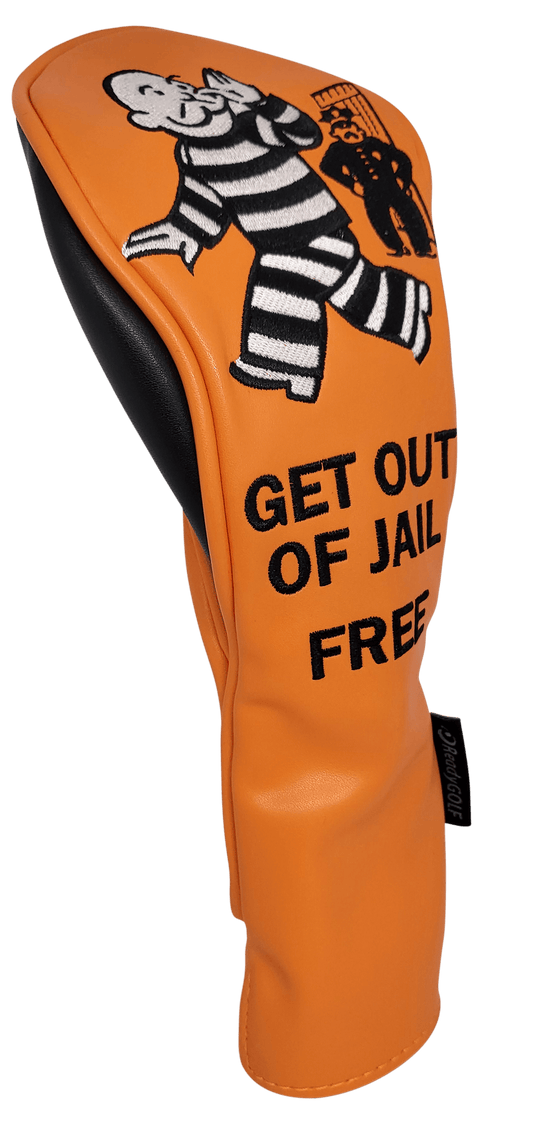 Get Out of Jail Free Hybrid Headcover by ReadyGOLF