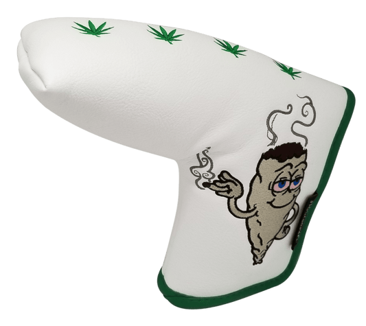Marijuana Joint Embroidered Putter Cover - Blade by ReadyGOLF