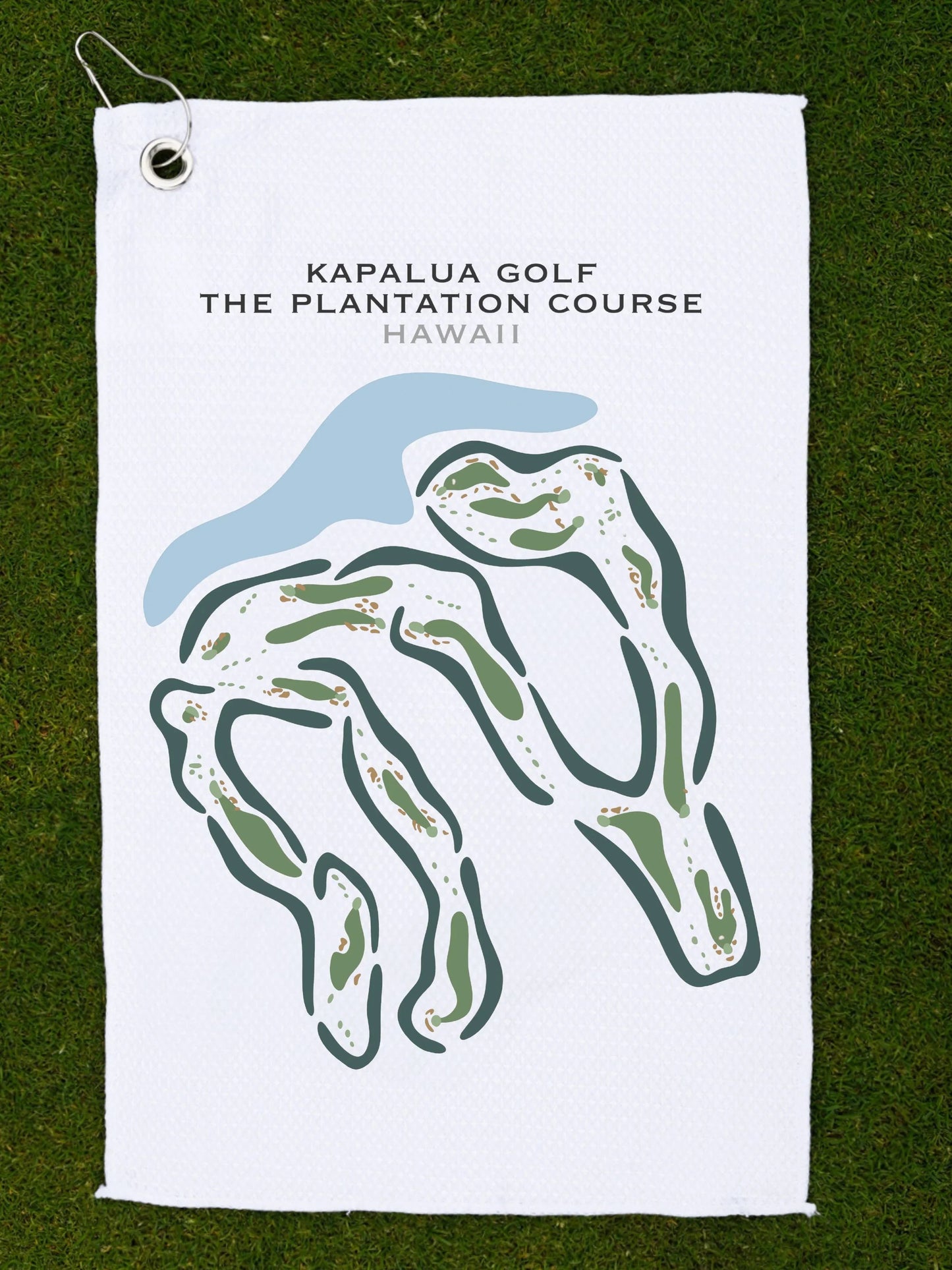 Kapalua Golf , The Plantation Course, Hawaii - Printed Golf Courses