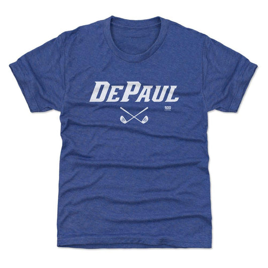 DePaul Blue Demons Golf Minimalist WHT