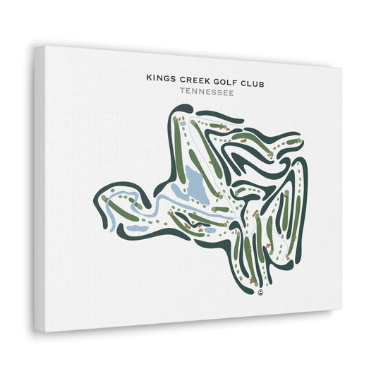 Kings Creek Golf Club, Tennessee - Printed Golf Courses