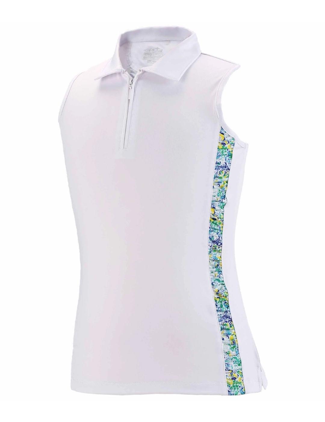 Kinsley Youth Girls' Sleeveless Polo