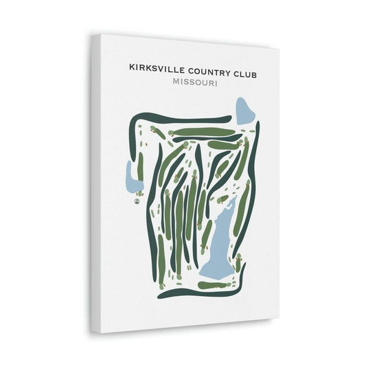 Kirksville Country Club, Missouri - Printed Golf Courses