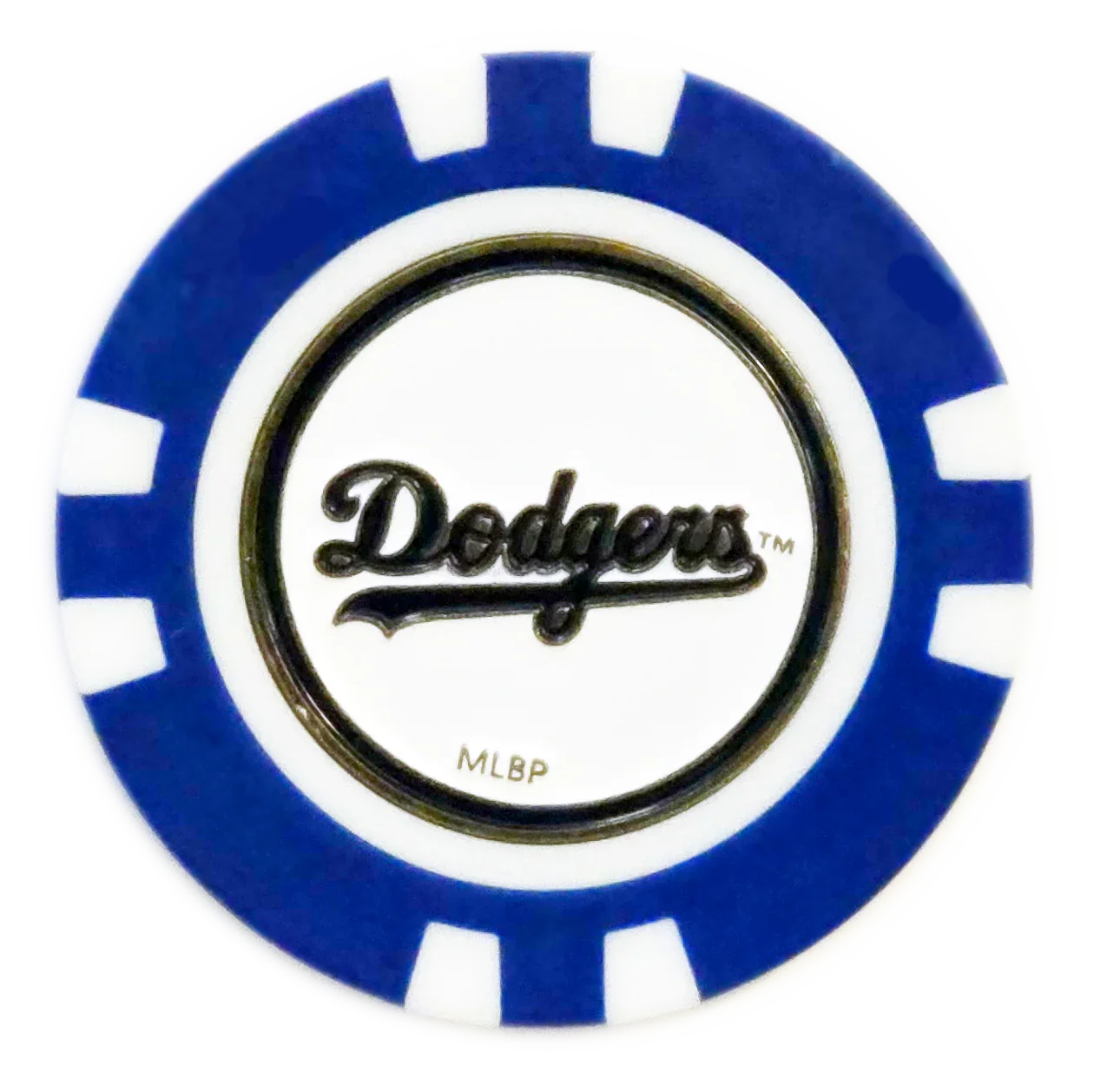 Officially Licensed Los Angeles Dodgers Poker Chip Ball Marker - GOLF LEAGUE