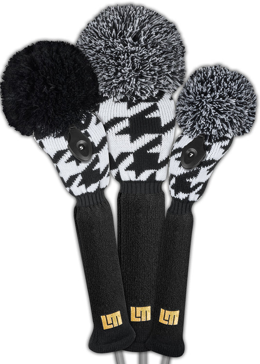Oakmont Houndstooth Headcover Set (Loudmouth Golf collab) - Just4Golf