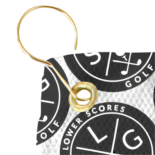 Lower Scores Golf - Poly Blend Golf Towel