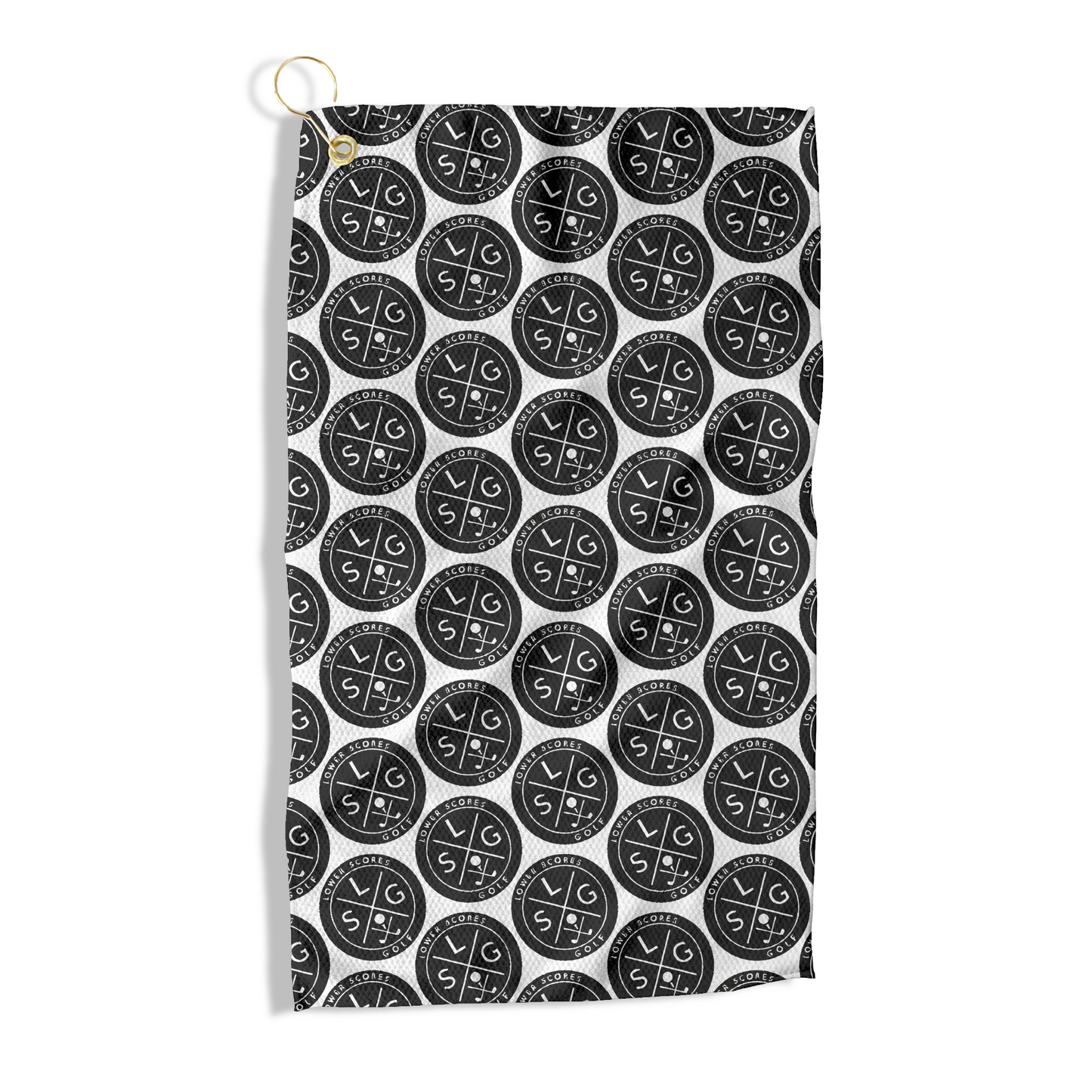 Lower Scores Golf - Poly Blend Golf Towel