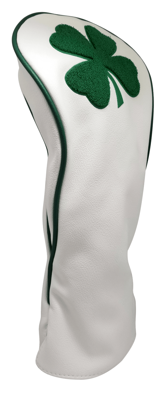 Lucky Clover Embroidered Headcover by ReadyGOLF - Driver