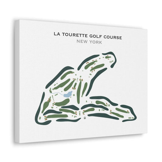 La Tourette Golf Course, New York - Printed Golf Course