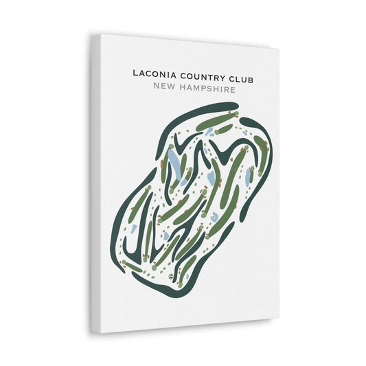 Laconia Country Club, New Hampshire - Printed Golf Courses