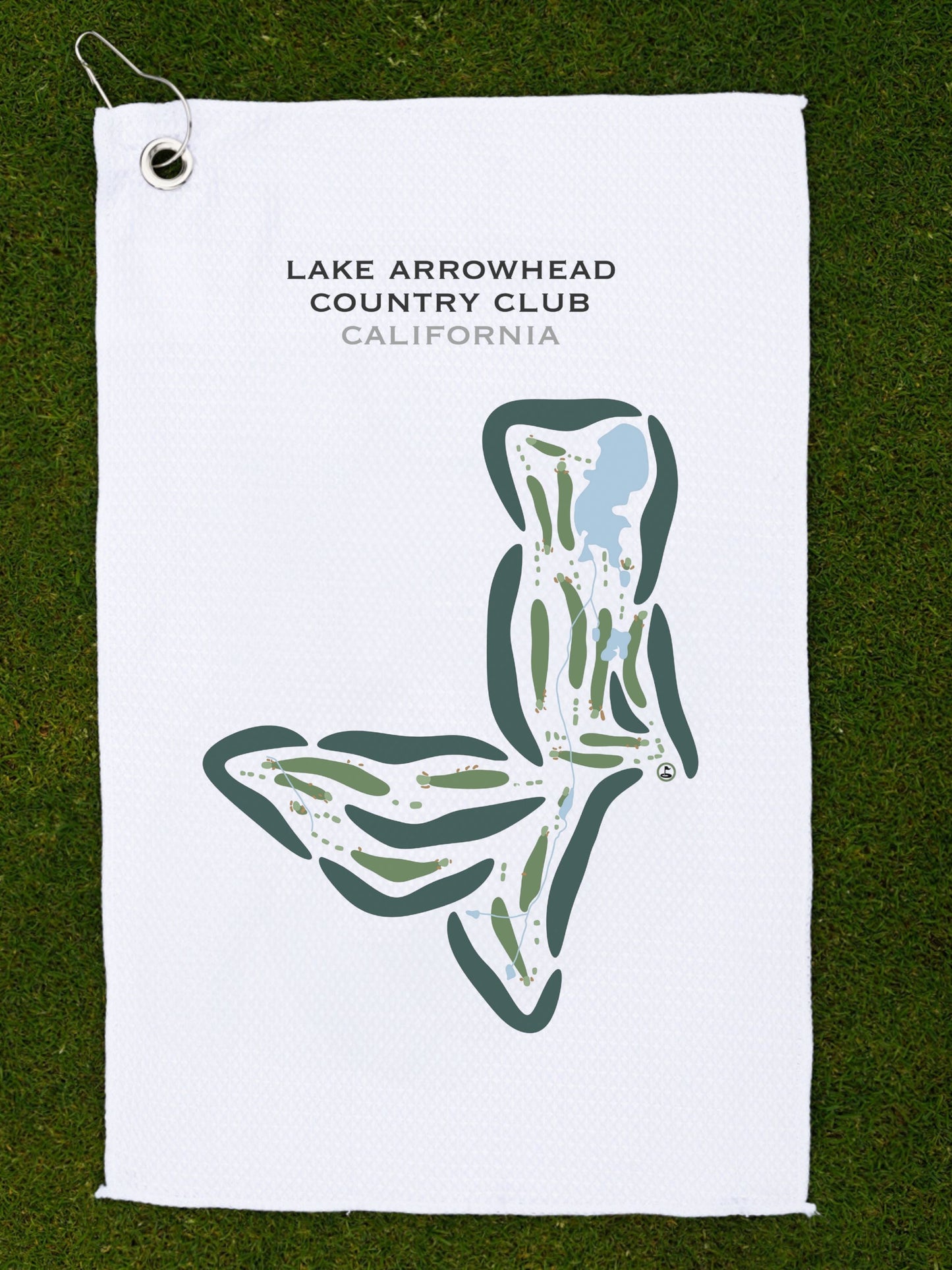 Lake Arrowhead Country Club, California - Printed Golf Courses