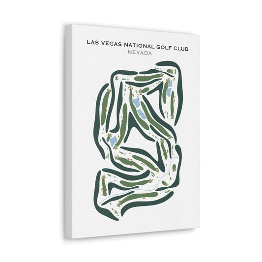 Las Vegas National Golf Club, Nevada - Printed Golf Courses