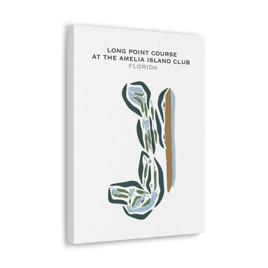 Long Point At The Amelia Island Club, Florida - Printed Golf Courses