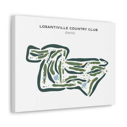Losantiville Country Club, Ohio - Printed Golf Courses