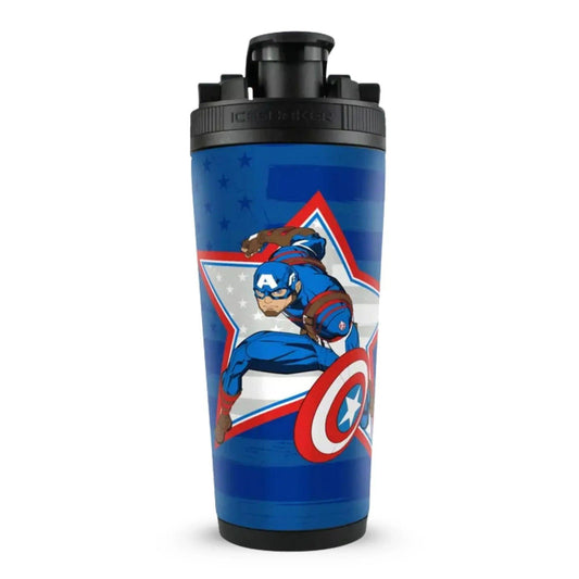 MRVL-CAPTAMERFLAG-4DSHAKER_BLACKBANDS_FRONT - GOLF LEAGUE