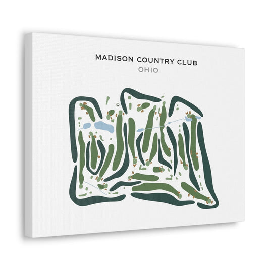 Madison Country Club, Ohio - Printed Golf Courses