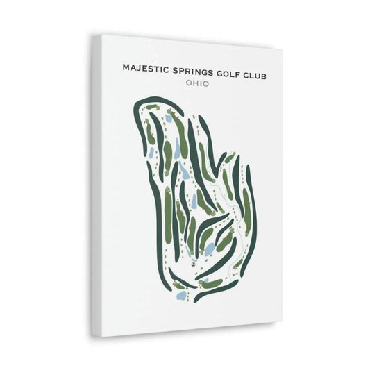 Majestic Springs Golf Club, Ohio - Printed Golf Courses