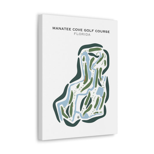 Manatee Cove Golf Course, Florida - Printed Golf Courses