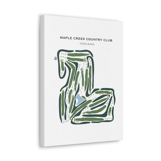 Maple Creek Country Club, Indiana - Printed Golf Courses