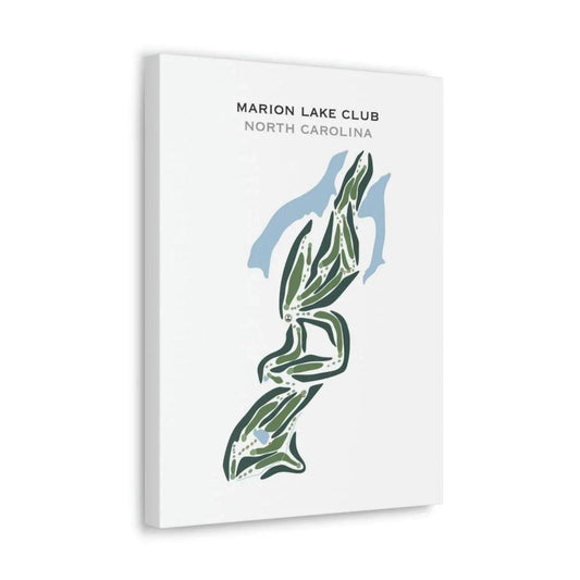 Marion Lake Club, North Carolina - Printed Golf Courses