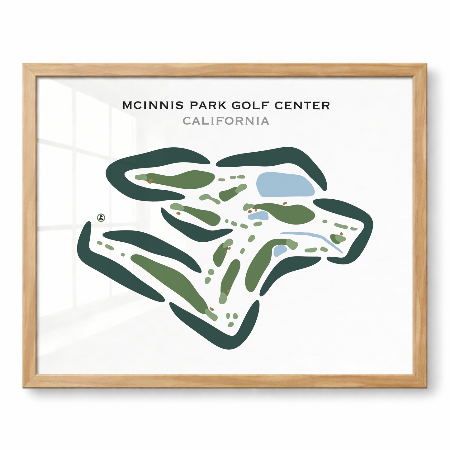 McInnis Park Golf Center, California - Printed Golf Courses