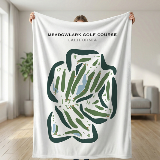 Meadowlark Golf Course, California - Printed Golf Courses