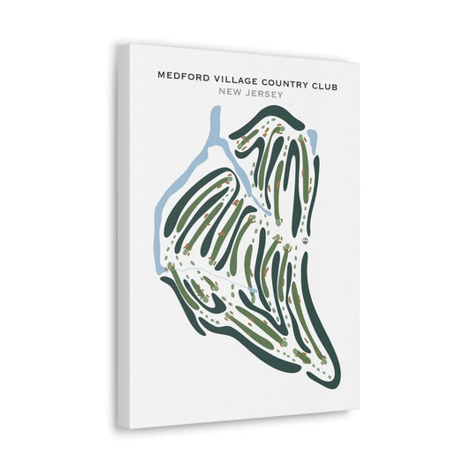 Medford Village Country Club, New Jersey - Printed Golf Courses