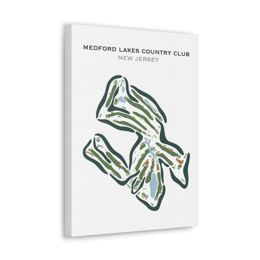 Medford Lakes Country Club, New Jersey - Printed Golf Courses