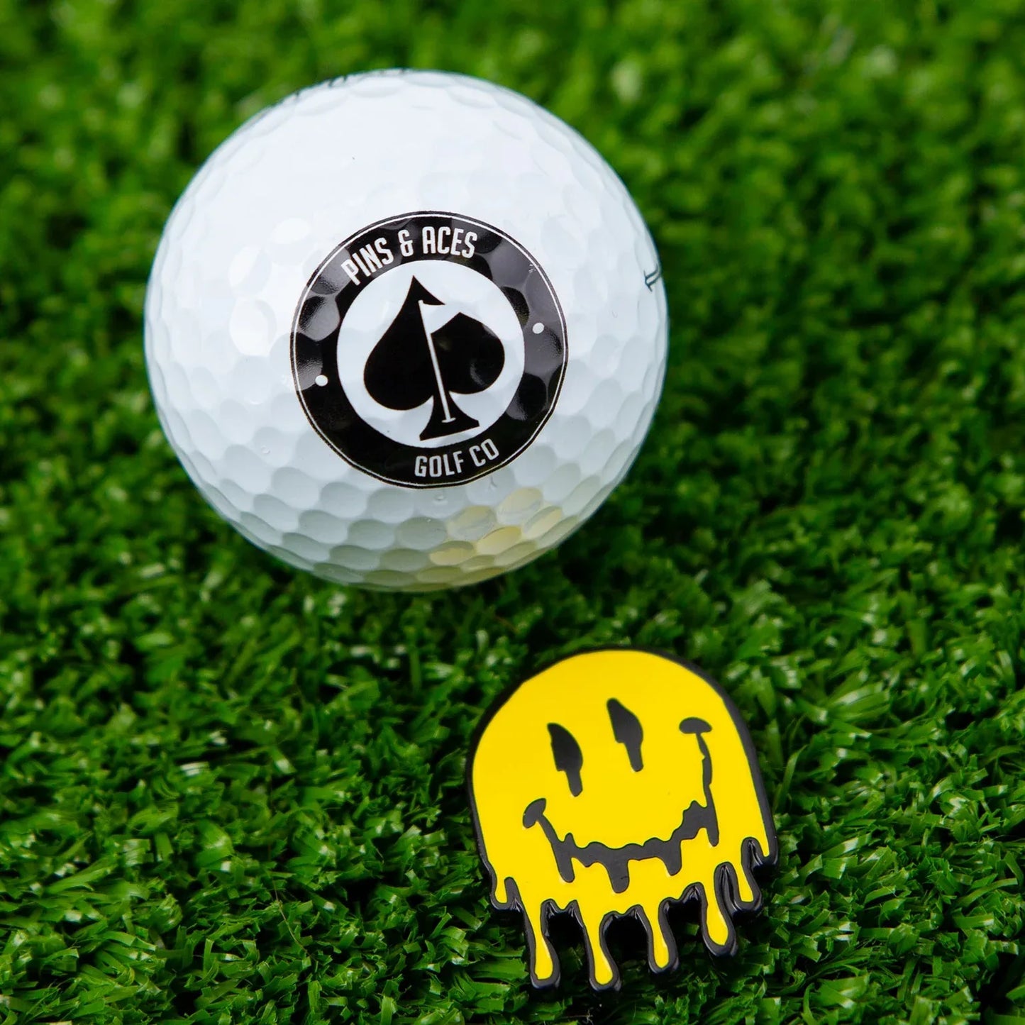 Melting Face Ball Marker - GOLF LEAGUE