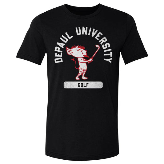 DePaul Blue Demons Mascot Golf WHT