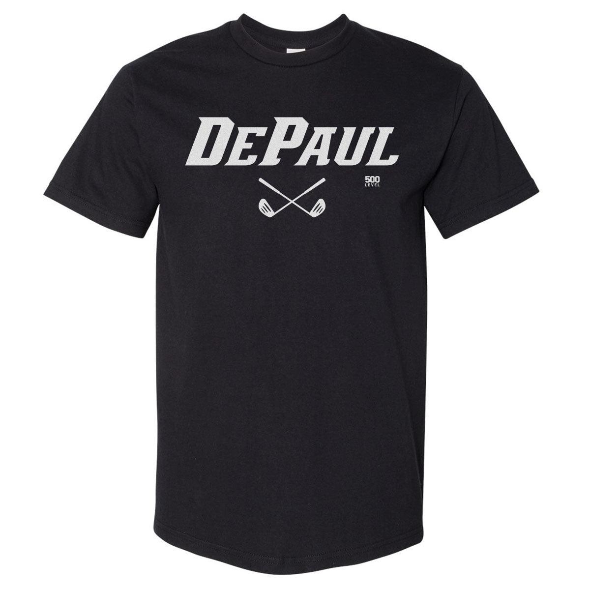 DePaul Blue Demons Golf Minimalist WHT